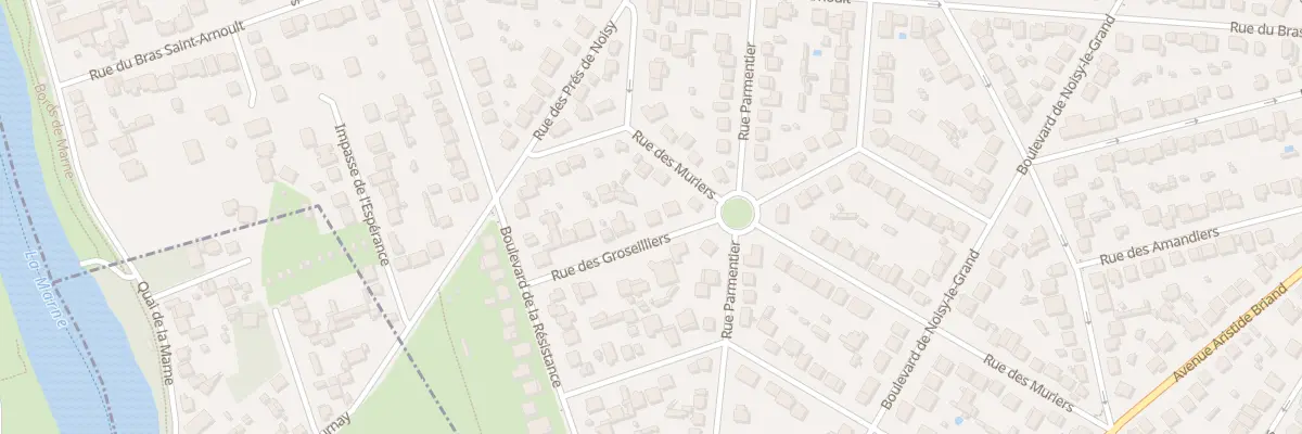 Plan du 13 Rue des Groseilliers à Gournay-sur-Marne