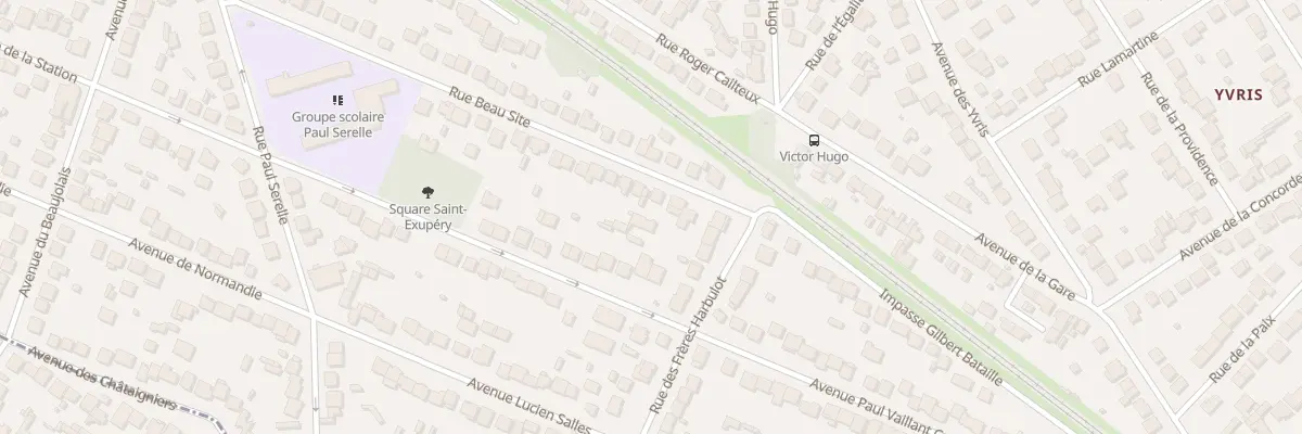 Plan du 44B Rue Beau Site à Noisy-le-Grand
