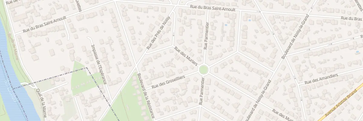 Plan du 35 Rue des Muriers à Gournay-sur-Marne