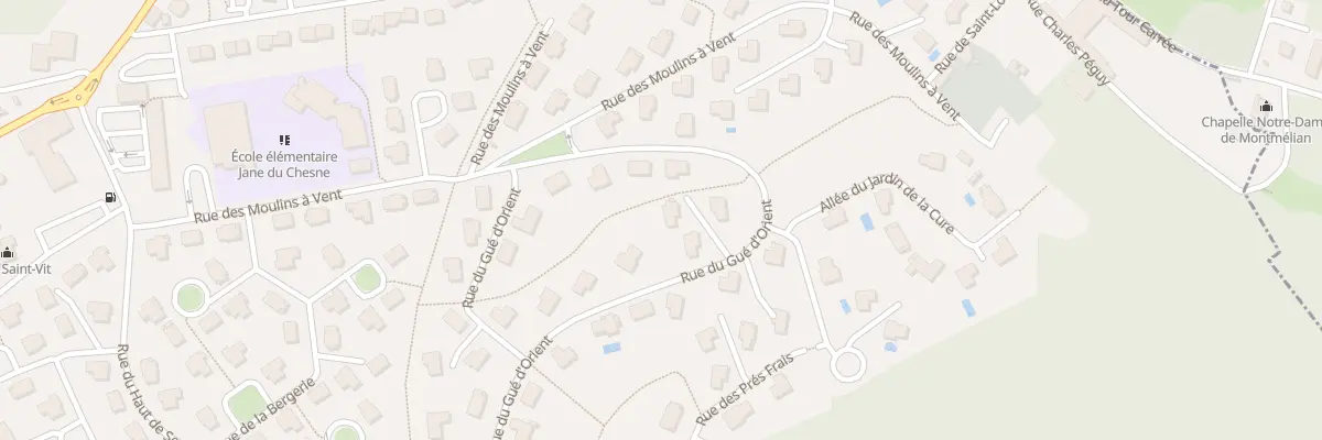 Plan du 27 Rue du Gué d’Orient à Saint-Witz