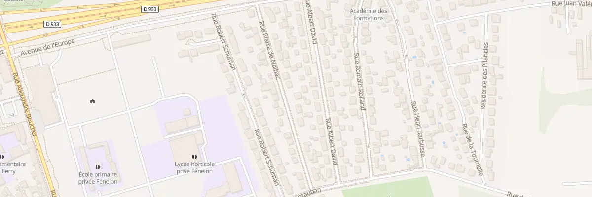 Plan du 25 Rue Pierre de Nolhac à Vaujours