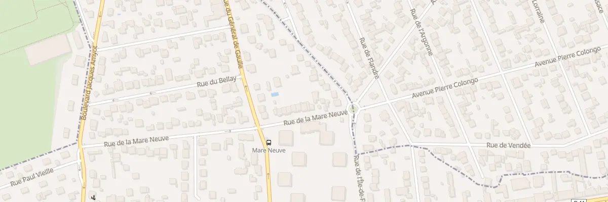Plan du 43 Rue de la Mare-neuve à Vaujours