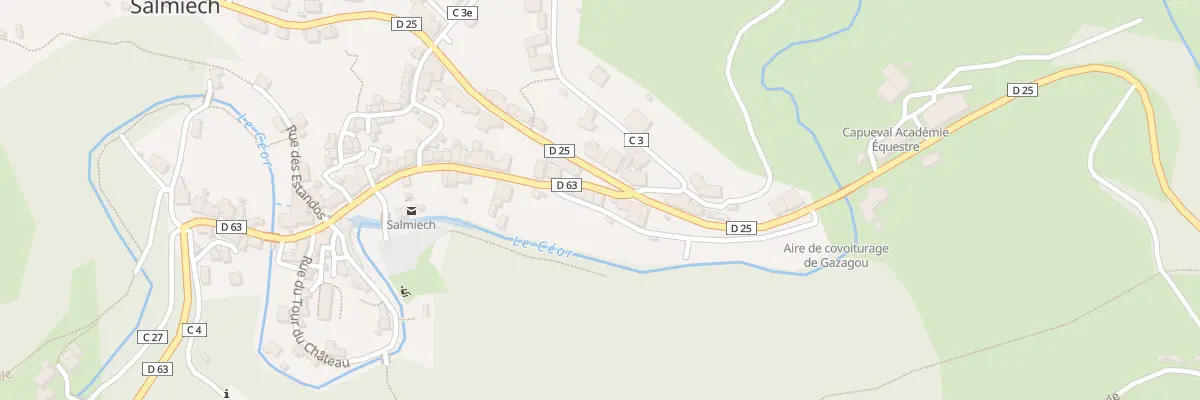 Plan du 5003 Salmiech à Salmiech