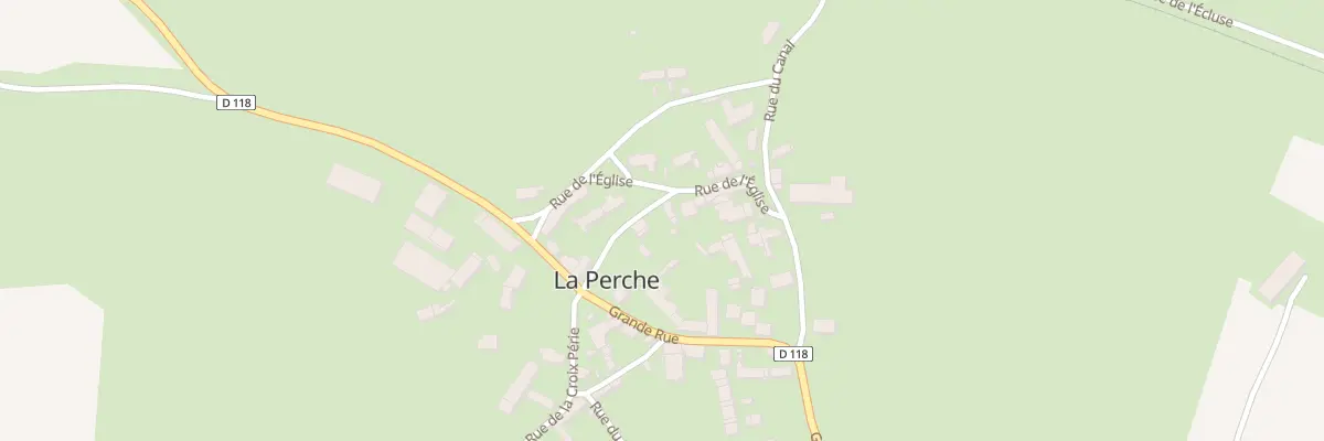 Plan du 120 Rue de l’Eglise à La Perche