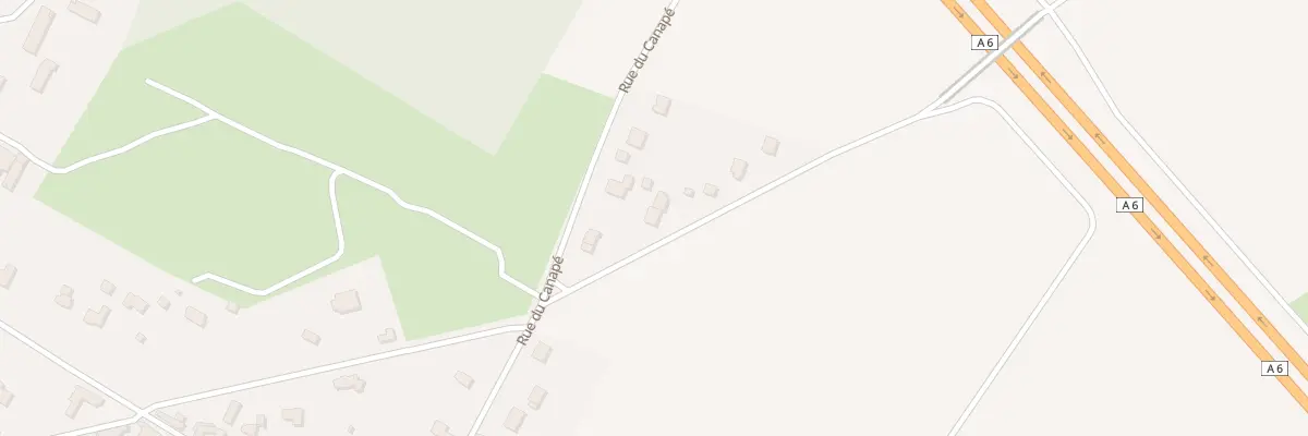 Plan du 4B Che de Fontainebleau à Achères-la-Forêt