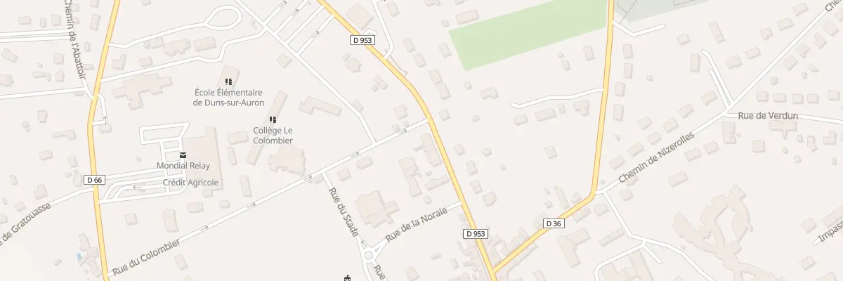 Plan du 51 Rue de l’Ermitage à Dun-sur-Auron