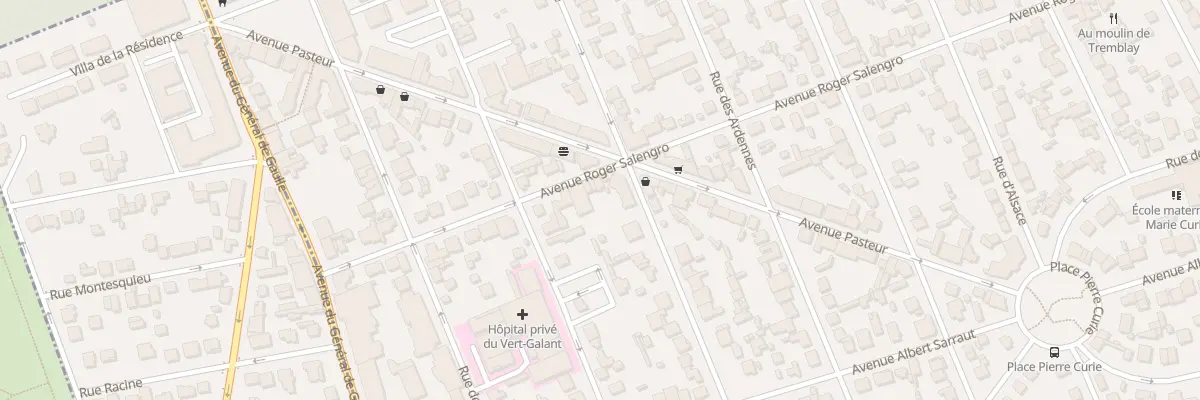 Plan du 28 Av Roger Salengro à Tremblay-en-France
