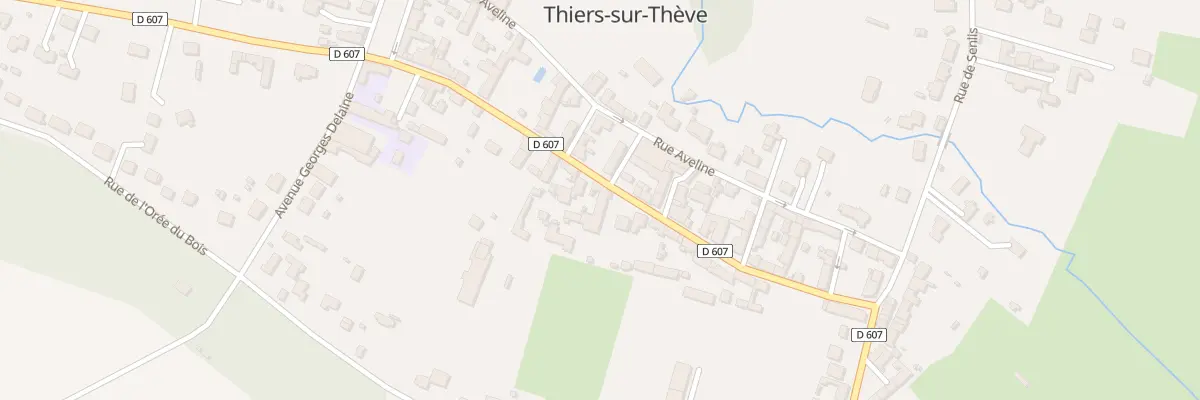 Plan du 32 Rue du Gen de Gaulle à Thiers-sur-Thève