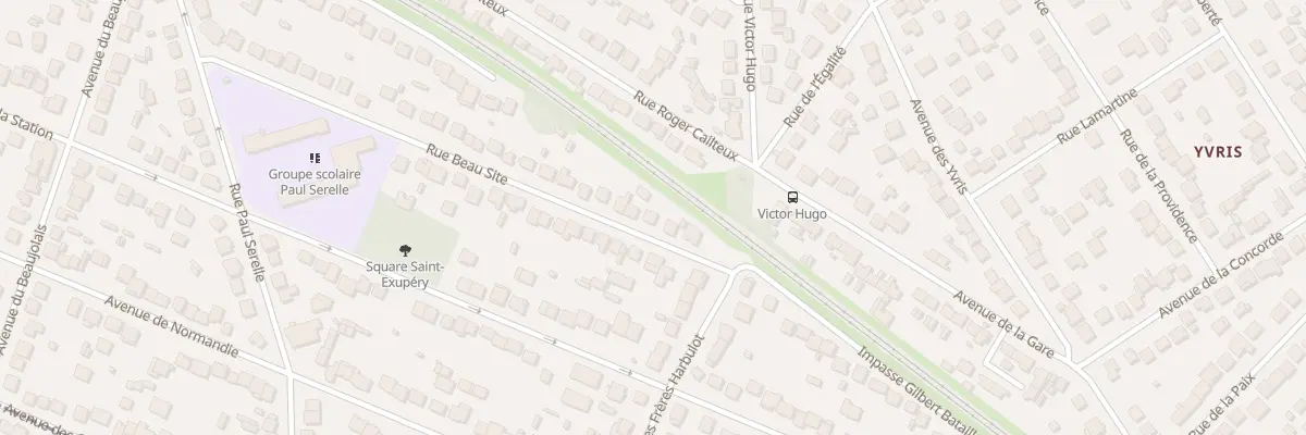Plan du 45 Rue Beau Site à Noisy-le-Grand
