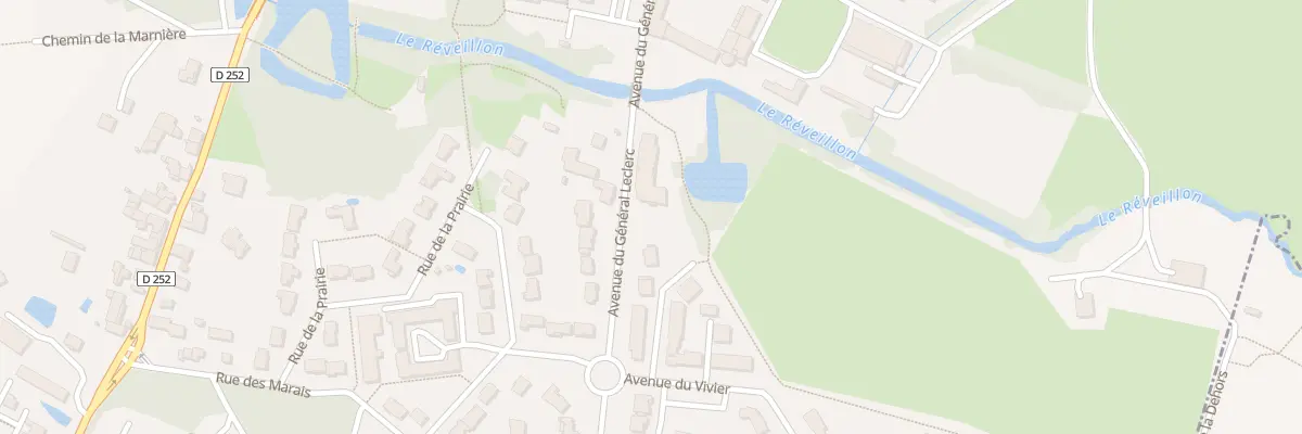 Plan du 32 Av du Général Leclerc à Santeny