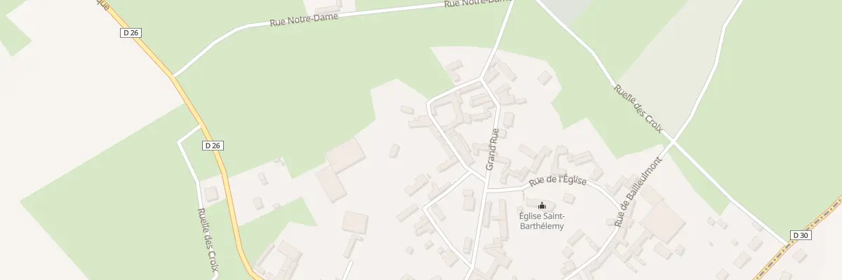 Plan du 5 Rue du Four à Humbercamps