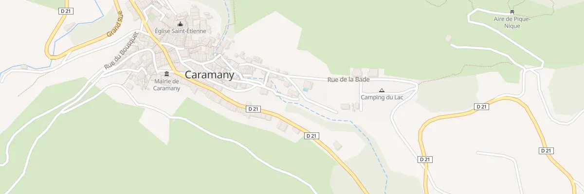 Plan du 25 Rue du Chem d’Ille à Caramany