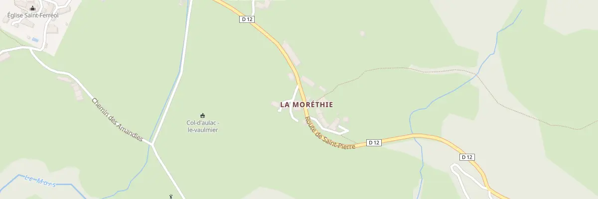 Plan du 6006 La Morethie au Vaulmier