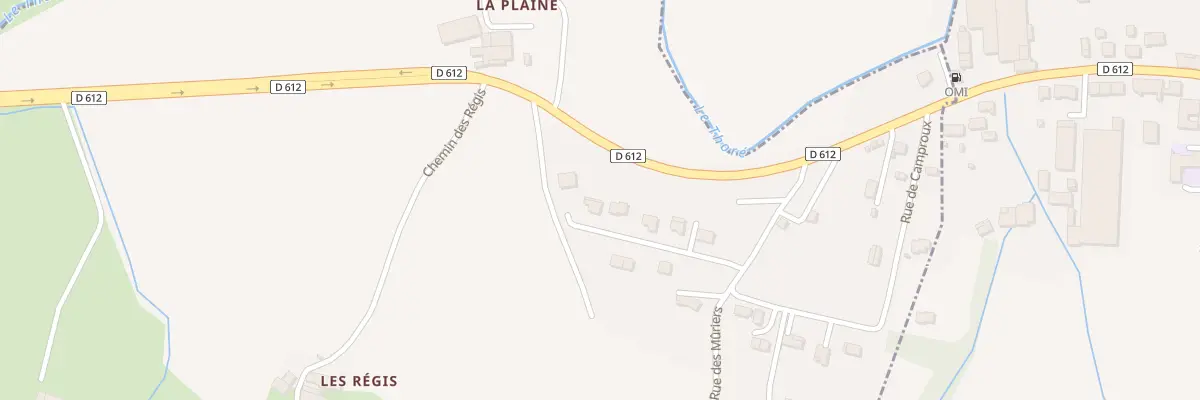 Plan du 126 Imp des Mûriers à Sauveterre