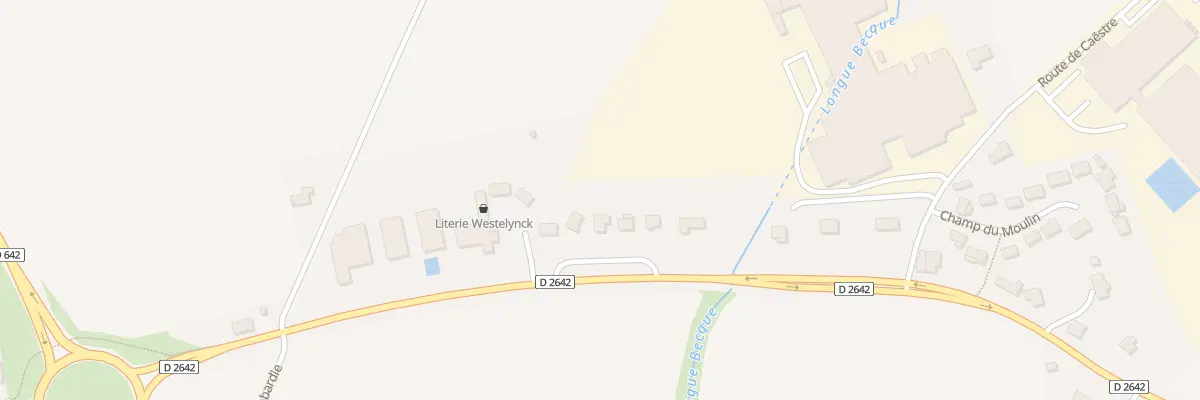 Plan du 595 Rte Nationale à Borre