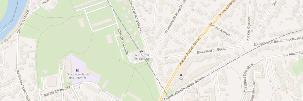 Plan du 88 Bd de Noisy le Grand à Gournay-sur-Marne