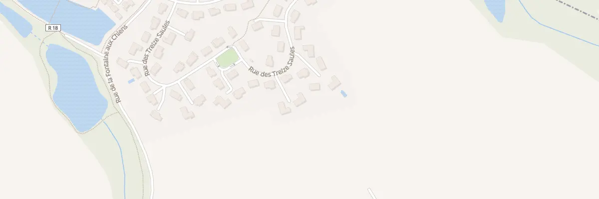 Plan du 25 Rue des Treize Saules à Saint-Witz