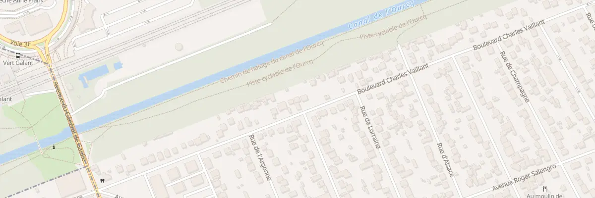 Plan du 47 Bd Charles Vaillant à Tremblay-en-France