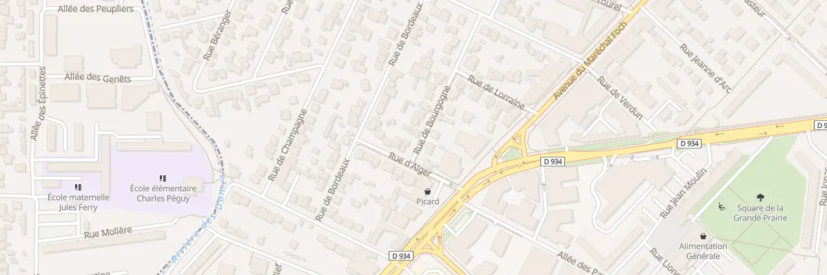 Plan du 24 Rue de Bourgogne à Chelles