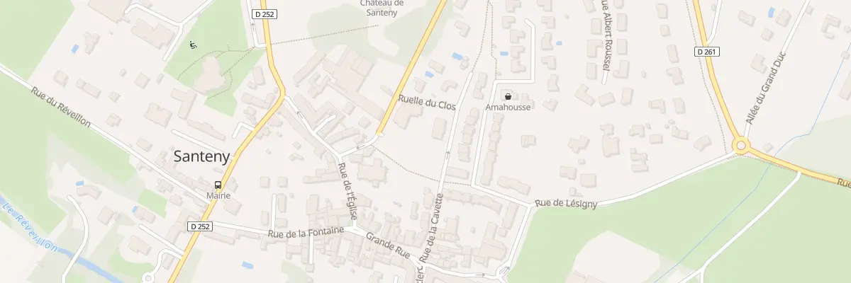 Plan du 13 Rue de la Cavette à Santeny