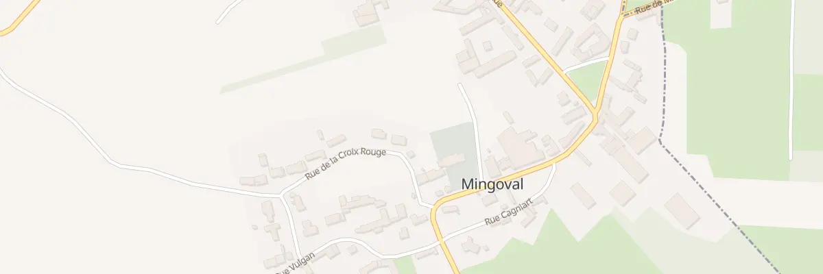 Plan du 3 Rue de la Croix Rouge à Mingoval