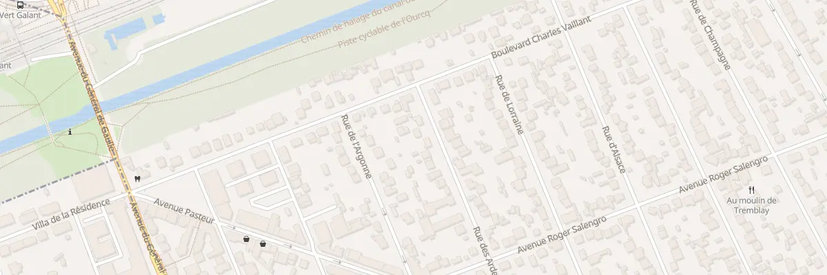 Plan du 6 Rue des Ardennes à Tremblay-en-France