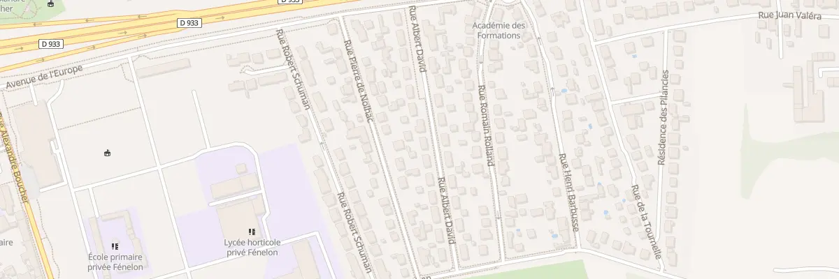 Plan du 26 Rue Albert David à Vaujours