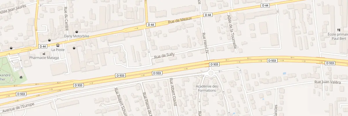 Plan du 5 Rue Albert David à Vaujours