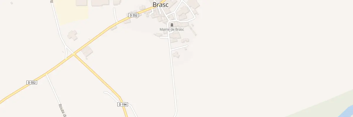 Plan du 125 Rue des Aubepines à Brasc