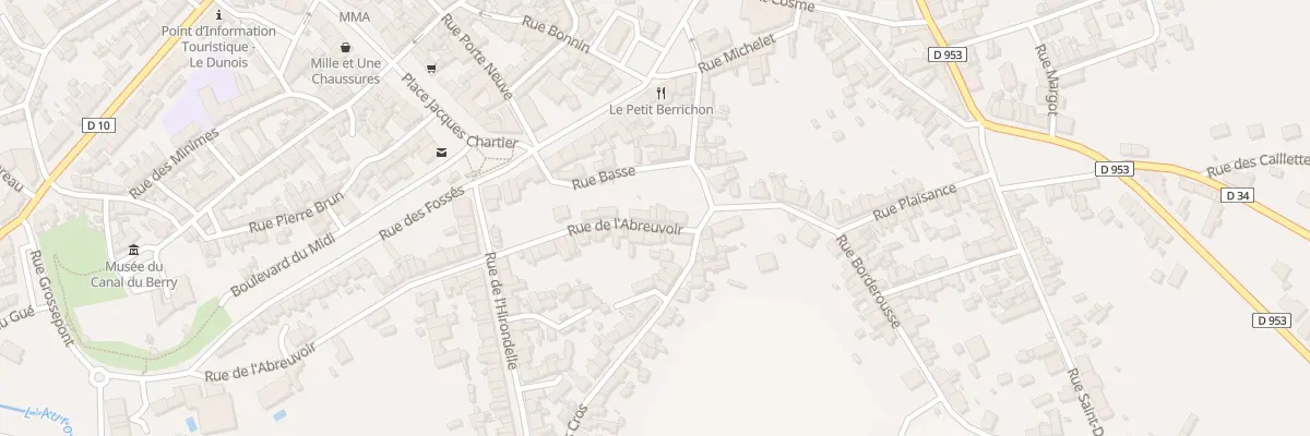 Plan du 31B Rue de l’Abreuvoir à Dun-sur-Auron