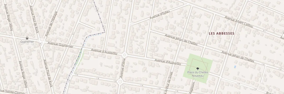 Plan du 5 Av de Valmy à Chelles