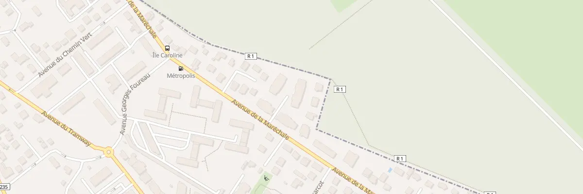 Plan du 113 Av de la Maréchale au Plessis-Trévise