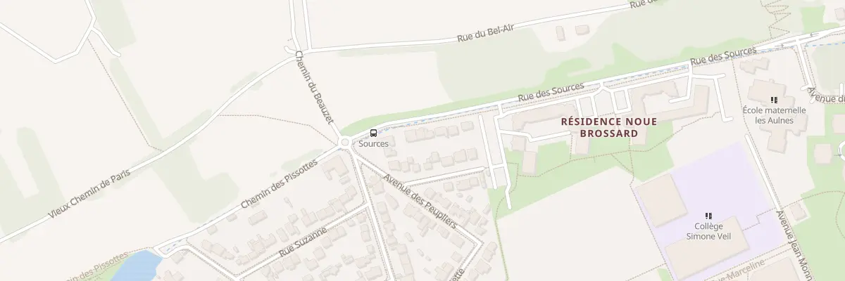 Plan du 95 Rue des Sources à Chelles