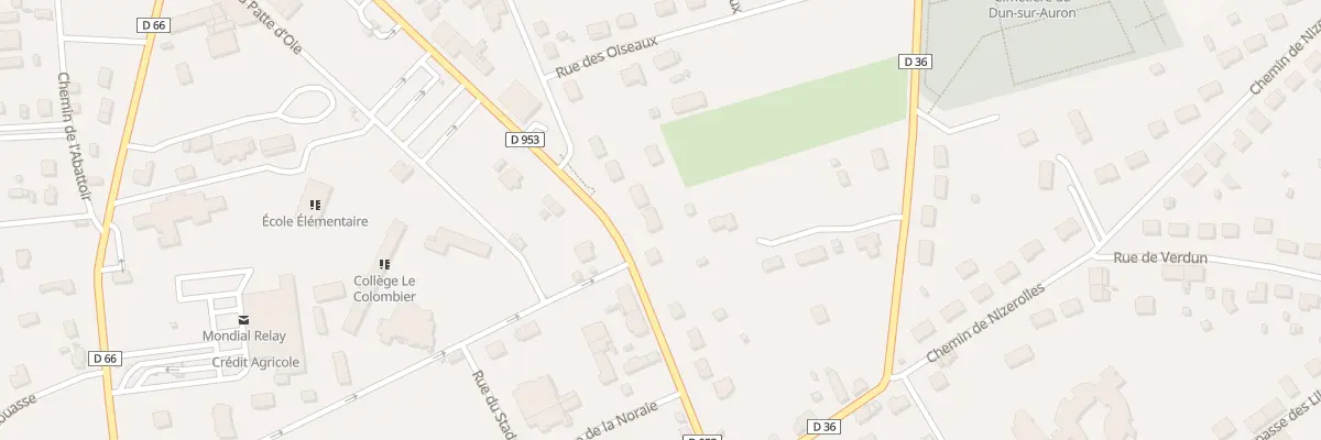 Plan du 64B Rue de l’Ermitage à Dun-sur-Auron