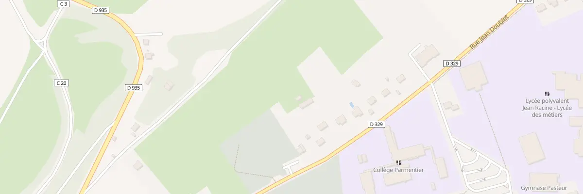 Plan du 29 Rue Jean Doublet à Montdidier