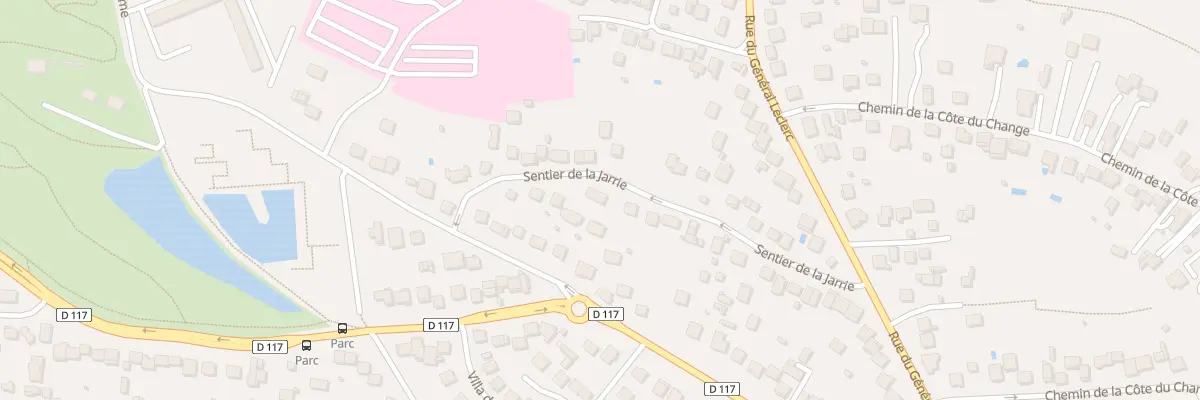 Plan du 24 Sen de la Jarrie à Montfermeil
