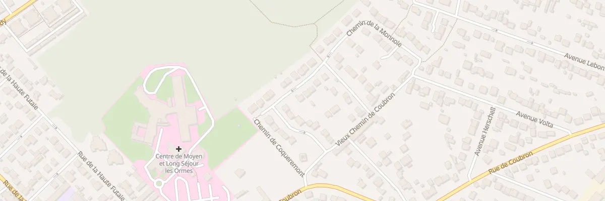 Plan du 39 Che de la Monnoie à Montfermeil