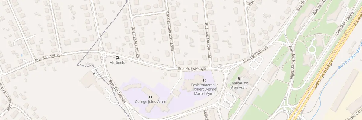 Plan du 86 Rue de l’Abbaye à Montluçon