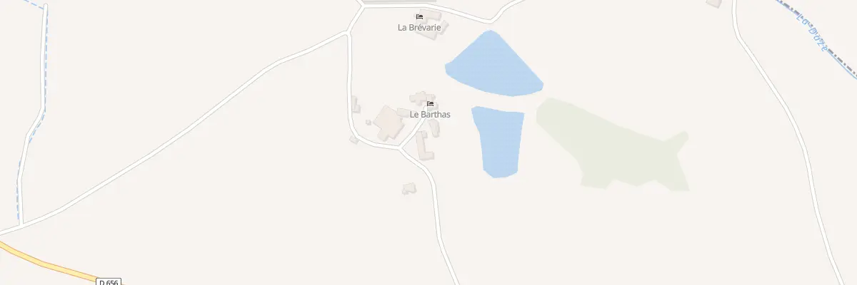 Plan du 4 Le Barthas à Campuac