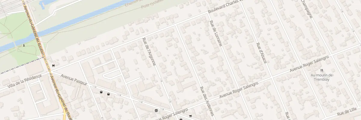 Plan du 12 Rue des Ardennes à Tremblay-en-France