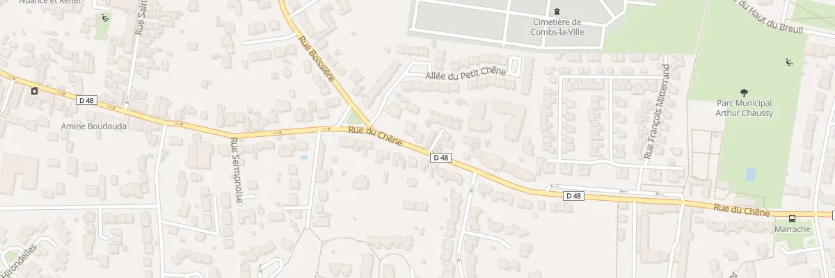 Plan du 60 Rue du Chêne à Combs-la-Ville