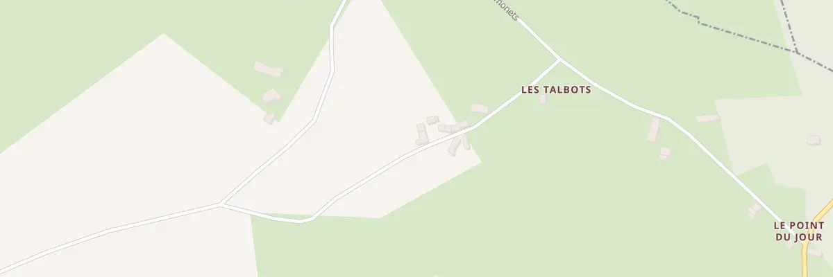 Plan du 965 Les Talbots à Henrichemont