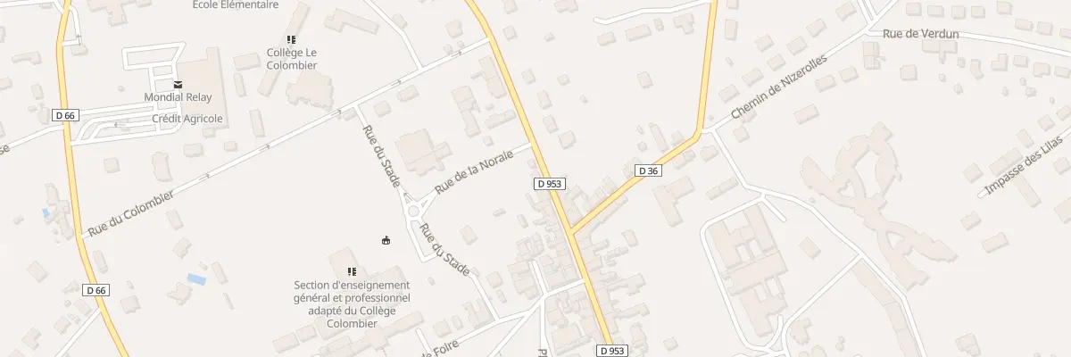 Plan du 43 Rue de l’Ermitage à Dun-sur-Auron