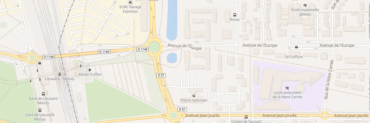 Plan du 774F Av de l’Europe à Moissy-Cramayel