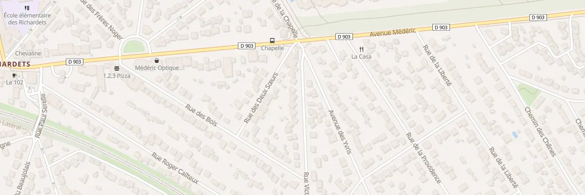 Plan du 12 Rue Victor Hugo à Noisy-le-Grand