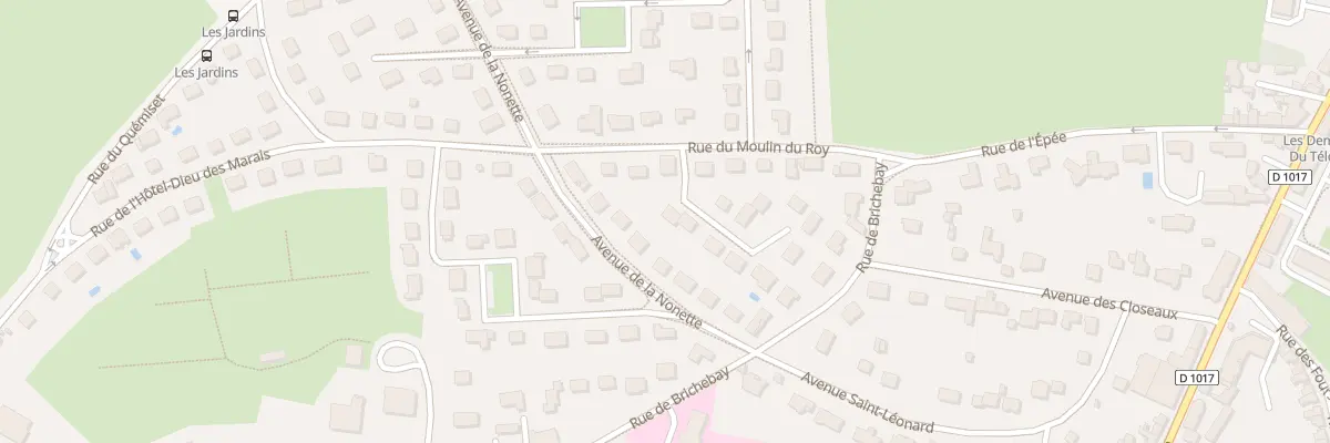 Plan du 4 Rue Chante Alouette à Senlis