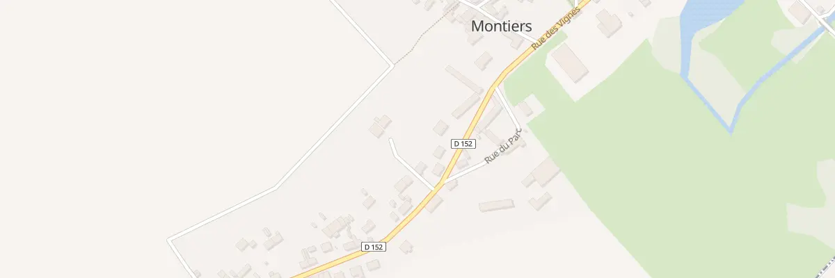 Plan du 43 Rue des Vignes à Montiers