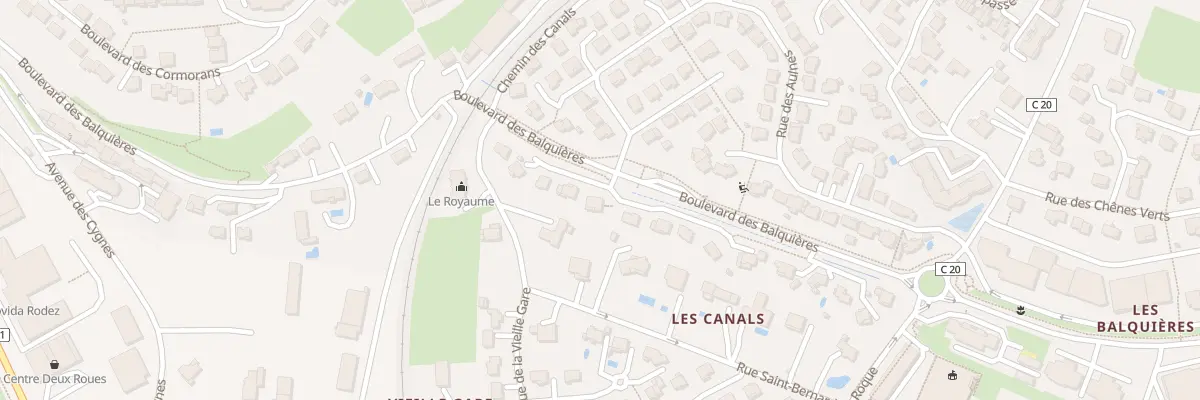 Plan du 34 Bd des Balquières à Onet-le-Château