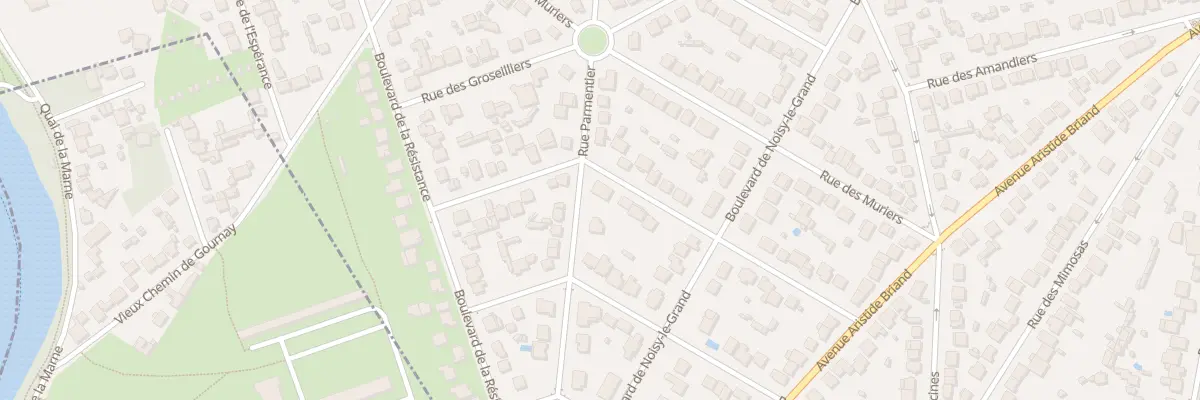 Plan du 2 Rue des Lauriers à Gournay-sur-Marne