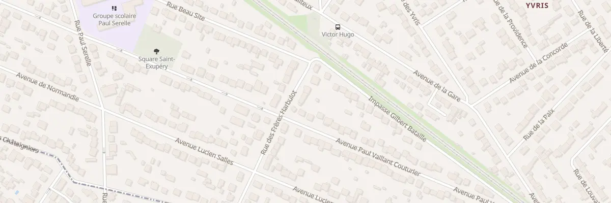 Plan du 9 Rue des Frères Harbulot à Noisy-le-Grand